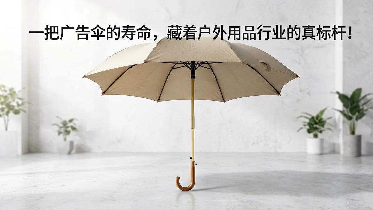 一把广告伞的寿命，藏着户外用品行业的真标杆